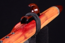 Eastern Red Cedar Native American Flute, Minor, High D-5, #H83A